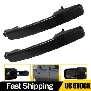 For Nissan Pathfinder 2005-2007 2PCS Exterior Door Handle Right Passenger Black - Picture 1 of 9