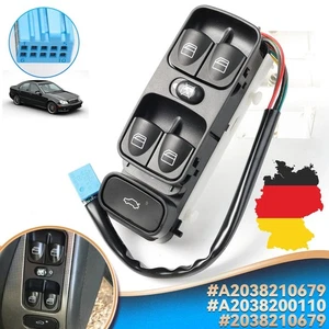 FENSTERHEBERSCHALTER EINHEIT VORNE LINKS für MERCEDES W203 C-KLASSE LIMOUSINE - Bild 1 von 9