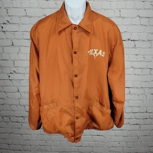 Chaqueta cortavientos Texas Longhorns naranja Holloway Snap de colección EE. UU. Grande L - Imagen 1 de 18