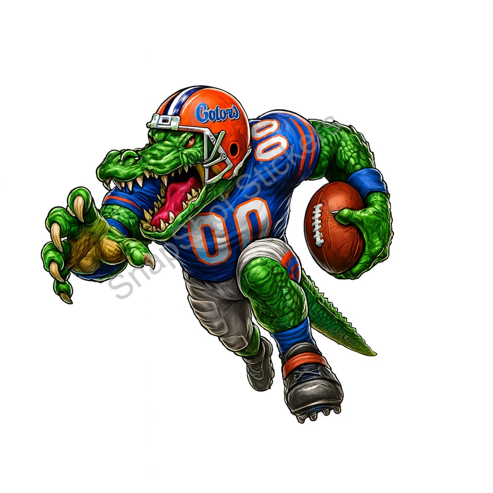 Florida Gators Football Vinyl Sticker/Decal 12 - Image 1 of 1