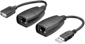 5x USB über CAT 5 / 6 Verlängerung; USB - EXTENSION ETHERNET CAT 5/6 40m - Afbeelding 1 van 2