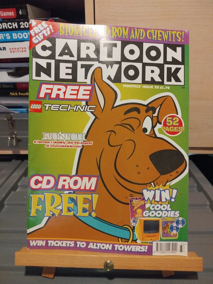 CARTOON NETWORK MAGAZINE COMIC ISSUE 33 SCOOBY DOO VINTAGE RARE - Image 1 of 1