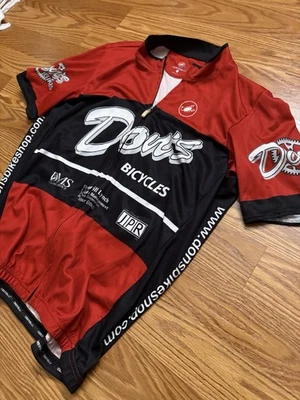 Jersey de ciclismo Castelli rojo XXXL Foto 1 de 4