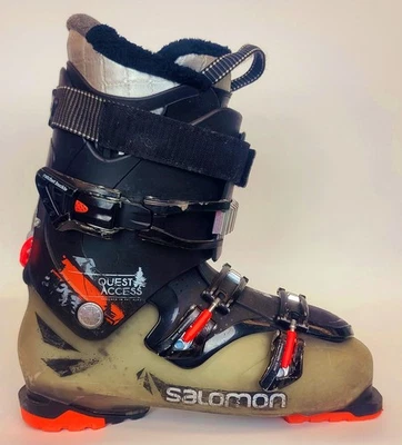 USADAS $600 Botas de esquí térmicas personalizadas Salomon Quest Access 90 para hombre Botas térmicas Foto 1 de 4