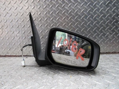 2014 2015 2017-2020 MITSUBISHI MIRAGE RIGHT PASSENGER SIDE VIEW MIRROR BLACK - Image 1 of 4