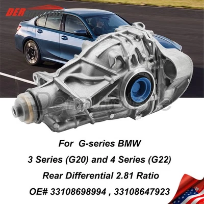 For BMW G20 G22 320i 330i 420i 430i Rear Differential 2.81 Ratio 33108698994 - Image 1 of 4