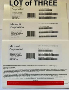 Windows 11 Pro 64-Bit DVD + Genuine License Key-Factory Sealed - Picture 1 of 4