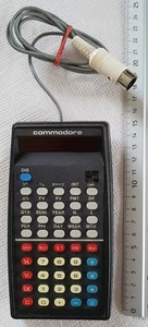 VINTAGE * Commodore F4146R Financial Electronic Calculator mit Etui * ca. 1975 - Afbeelding 1 van 8