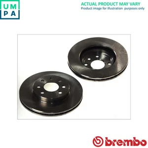 2x BRAKE DISC 09.N455.51 FOR TESLA 118863700A  - Picture 1 of 7