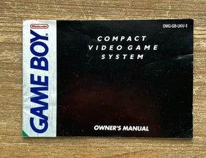 Nintendo Gameboy DMG Console Owner’s Manual Instruction Booklet! DMG-GB-UKV-1 - Picture 1 of 4