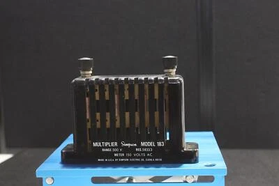 Simpson 183 Multiplier Res. 58333 Resistor 500 Volt.MADE IN USA.tested.sku 58333 - Image 1 of 4