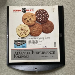 NORDIC WARE 13” x 14” Non Stick Advanced Performance Baking Cookie Sheet - Picture 1 of 17