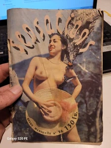  Zeitschrift SENSATIONS Monatszeitschrift Erotik Nr. 36 August 1951  - Bild 1 von 3