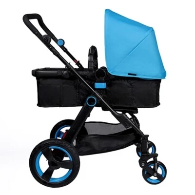 Boombay Evo. 2 en 1 - Sillita de paseo+capazo. Carrito Boombay Blue color azul - Imagen 1 de 4