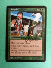 MTG Magic Recycle Signed Artist Proof x1 Tempest Phil Foglio