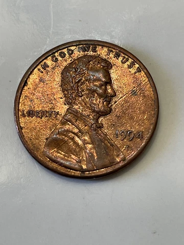 1994D Lincoln cent-You Grade With HUGE die crack obverse & IIBE Chip & DDO/DDR? Cover