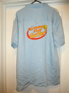 SHOWTIME THE L WORD GENERATION Q SEASON 3 CAST/CREW GUTTER BALL BOWLING SHIRT XL - Picture 1 of 14