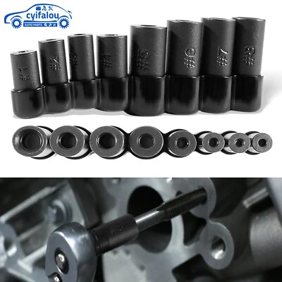 70500 Tap Socket Set with 1/4"&3/8" Drive,Fits 1/2" & 1/8" NPT taps & Metric Tap - Image 1 of 4