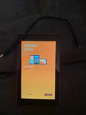 Amazon Fire7 (7th Generation) 8GB, Wi-Fi, 7In - Punch Red - Image 1 of 4