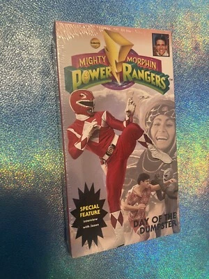 Mighty Morphin Power Rangers - Day Of The Dumpster {VHS} 1994 Rare - Sealed - Image 1 of 4