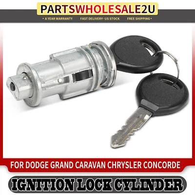 Cilindro de bloqueo de encendido Zamak 5 con llaves para Dodge Caravan Grand Caravan Intrepid Foto 1 de 4