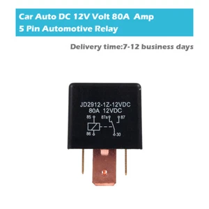 Relé de arranque automático para automóvil 12V 80A 5 pines SPDT encendido/apagado control de interruptor automático universal - Imagen 1 de 7