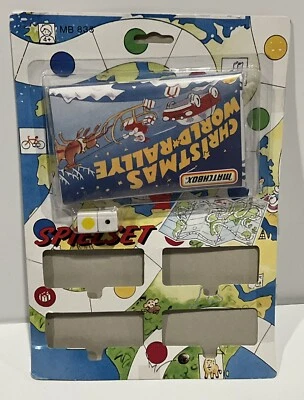 1991 Matchbox Christmas World Rallye Card & Board - Image 1 of 2