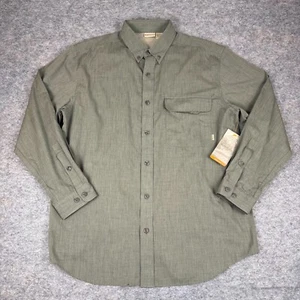 Ruff Hewn Mentone Button Down Shirt Long Sleeve Cedar Mens Large L - Picture 1 of 16