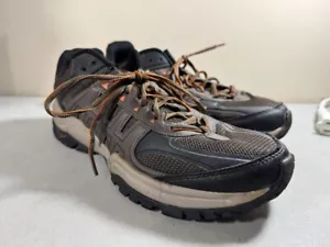 Avia Men’s Leather & Mesh Brown-Black Memory Foam Shoes Sz 12 Wide (MNAI29ES018) - Picture 1 of 5