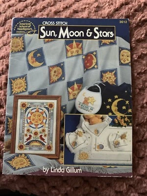 Cross Stitch~Sun, Moon & Stars Booklet~3612~By Linda Gillum - Image 1 of 2