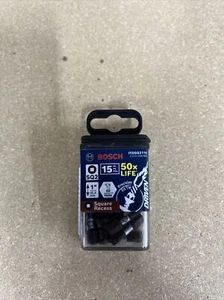 Brocas resistentes al impacto de 1"" Bosch SQ2 ITDSQ2115 15 piezas - Imagen 1 de 1