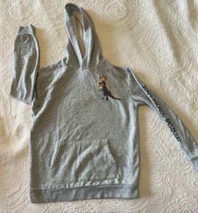 Jean-Michel Basquiat Modern Art Kids Hoodie Hood Sweatshirt Large 12/14 (target) - Picture 1 of 8