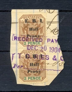 SÜDAFRIKA E.R.I. OVP ON Z.A.R. FISKAL GEBRAUCHT AM STÜCK  - Bild 1 von 1