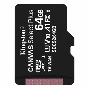 SCHEDA MEMORIA MICROSD 64GB KINGSTON MEMORY CARD MICRO SD - Foto 1 di 1