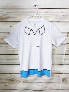 The Simpsons Mens T-Shirt Size M White Homer's Shirt Short Sleeve Cotton Blend - Bild 1 von 6