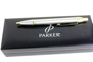 PARKER IM Modello Classica Penna a Sfera Ricarica Strumenti da Scrittura Nero Buono - Foto 1 di 12