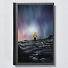Aurora Borealis Night Hardcover Art Sketchbook - 200 Professional Quality Pages 