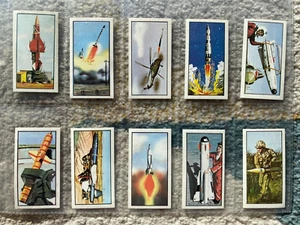 ORIGINAL SET OF PRIMROSE CONFECTIONARY, SPACE PATROL, ISSUED 1970, SET OF 50, EX - Picture 1 of 10