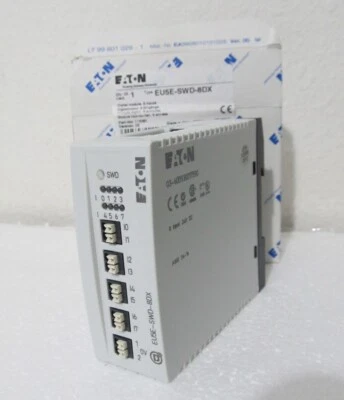 EATON EU5E-SWD-8DX - I/O module, SmartWire-DT, 24 V DC, 8DI in BOX - Image 1 of 4