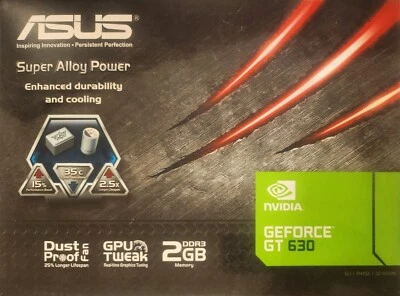 ASUS GeForce GT 630 2GB DDR3 SDRAM Graphic Card+box - Image 1 of 4