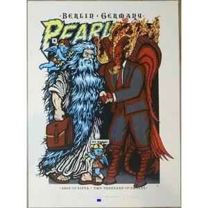 Pearl Jam Poster Berlin 5th July 2012 - Picture 1 of 1
