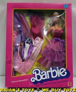 Mattel Barbie Dance Sensation 1984 Doll With 10 Mix 'n' Match Looks No Reserve - Picture 1 of 9