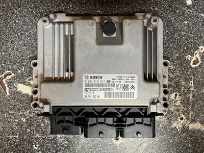 PEUGEOT 207 CITROEN C3 ECU PART No's 0281015847, 9674245180 - Image 1 of 4