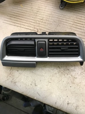 2002-2004 Subaru Impreza Front Center Dash Vents A/C Heater Air Hazard Grill OEM - Image 1 of 2