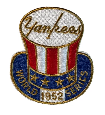 1952 New York Yankees MLB World Series Champions - Embroidered Iron-On/Sew Patch - Image 1 of 2