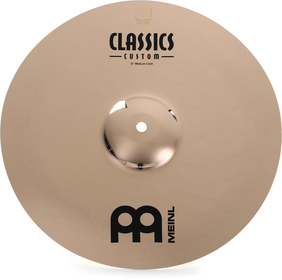 Platillo Meinl 14 pulgadas medio brillante Crash Cymbals Foto 1 de 4