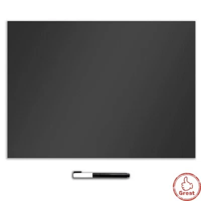 Настенные палочки! Наклейка на доску сухого стирания 17,5 дюйма x 24 дюйма - доска меловая древесный уголь - Изображение 1 из 3