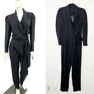 NWT Anthropologie Paige Black Krissa Jumpsuit Size 4 - Picture 1 of 9