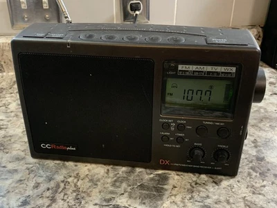 Receptor de banda meteorológica Sangean CC Radio Plus DX AM FM TV con cable - PROBADO Foto 1 de 4