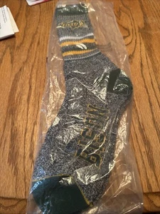 NWT NORTH DAKOTA STATE Bison Socks Large - Picture 1 of 3